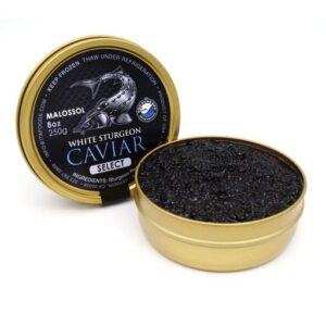 White Sturgeon “Select” Black Caviar (Eko PureSea) Tin, 8oz