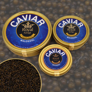 Caviar Black Sturgeon Royal Kaluga 4oz